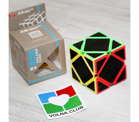 MoYu Yulong Skewb Carbon (Мою Юлонг Скьюб Карбон)